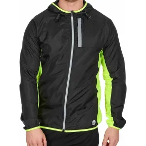 Red Tag Quick Dry Lightweight Mens Running Jacket - Black