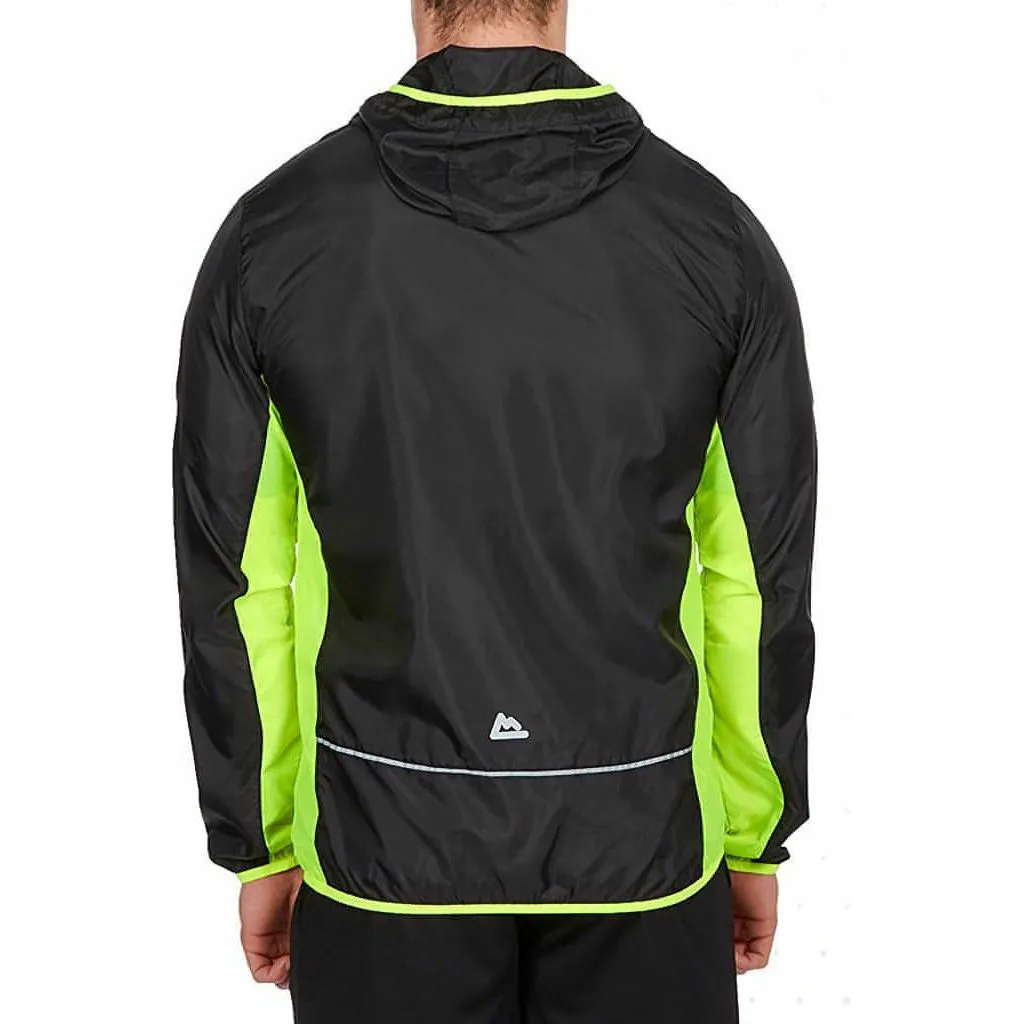 Red Tag Quick Dry Lightweight Mens Running Jacket - Black