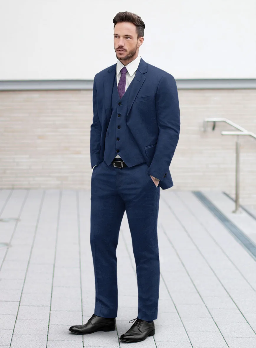 Reda Cobalt Blue Wool Suit