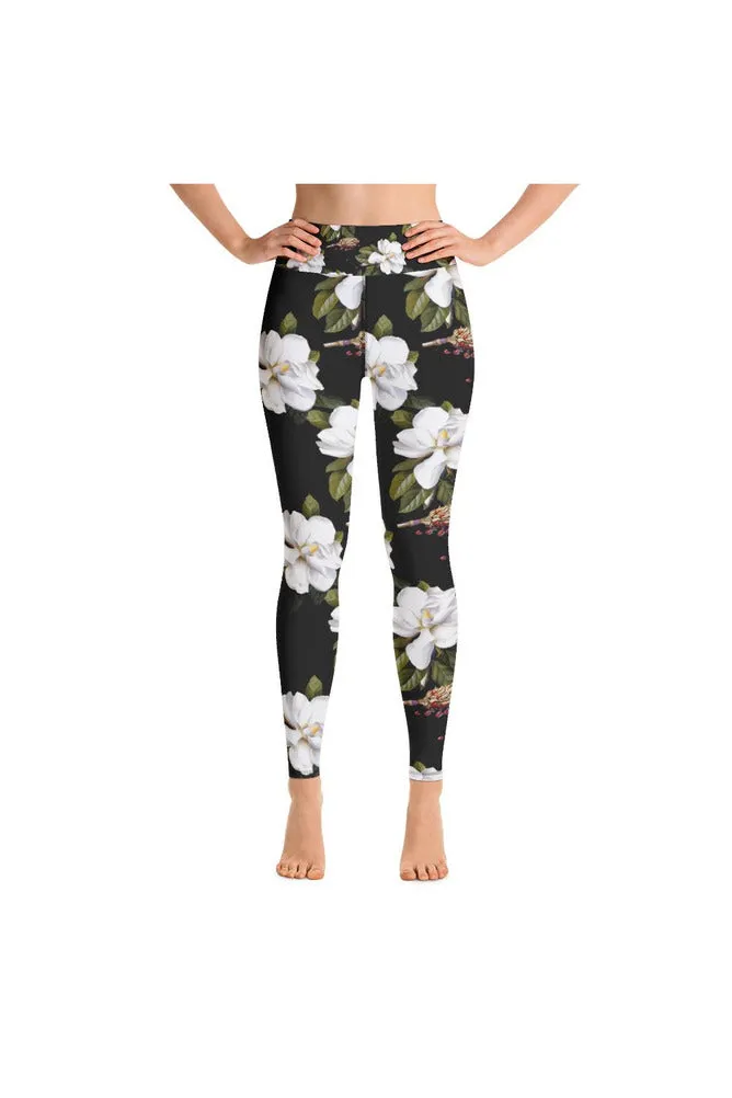 Sweet Magnolia Yoga Leggings