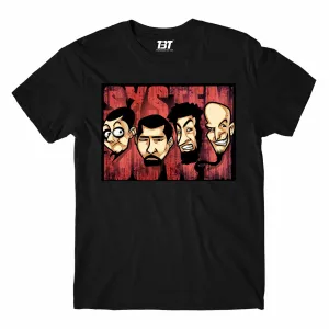 System Of A Down T shirt - Pop Art