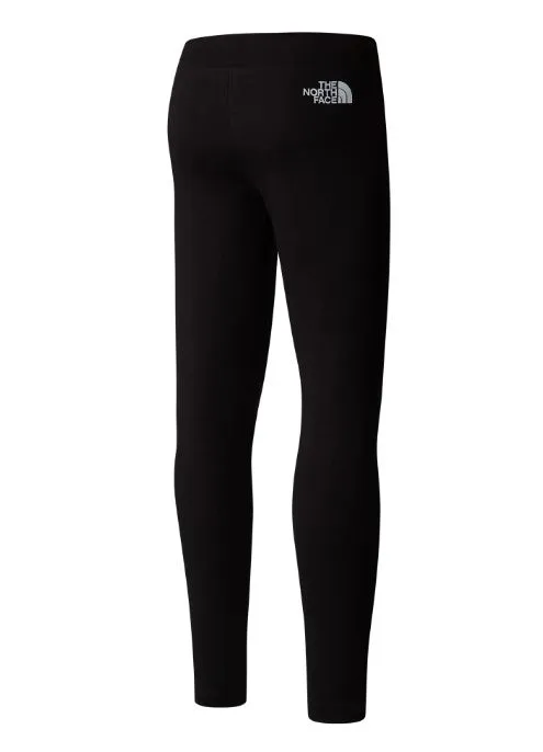 The North Face Teen Girls Vertical Graphic Leggings Black