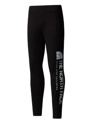 The North Face Teen Girls Vertical Graphic Leggings Black