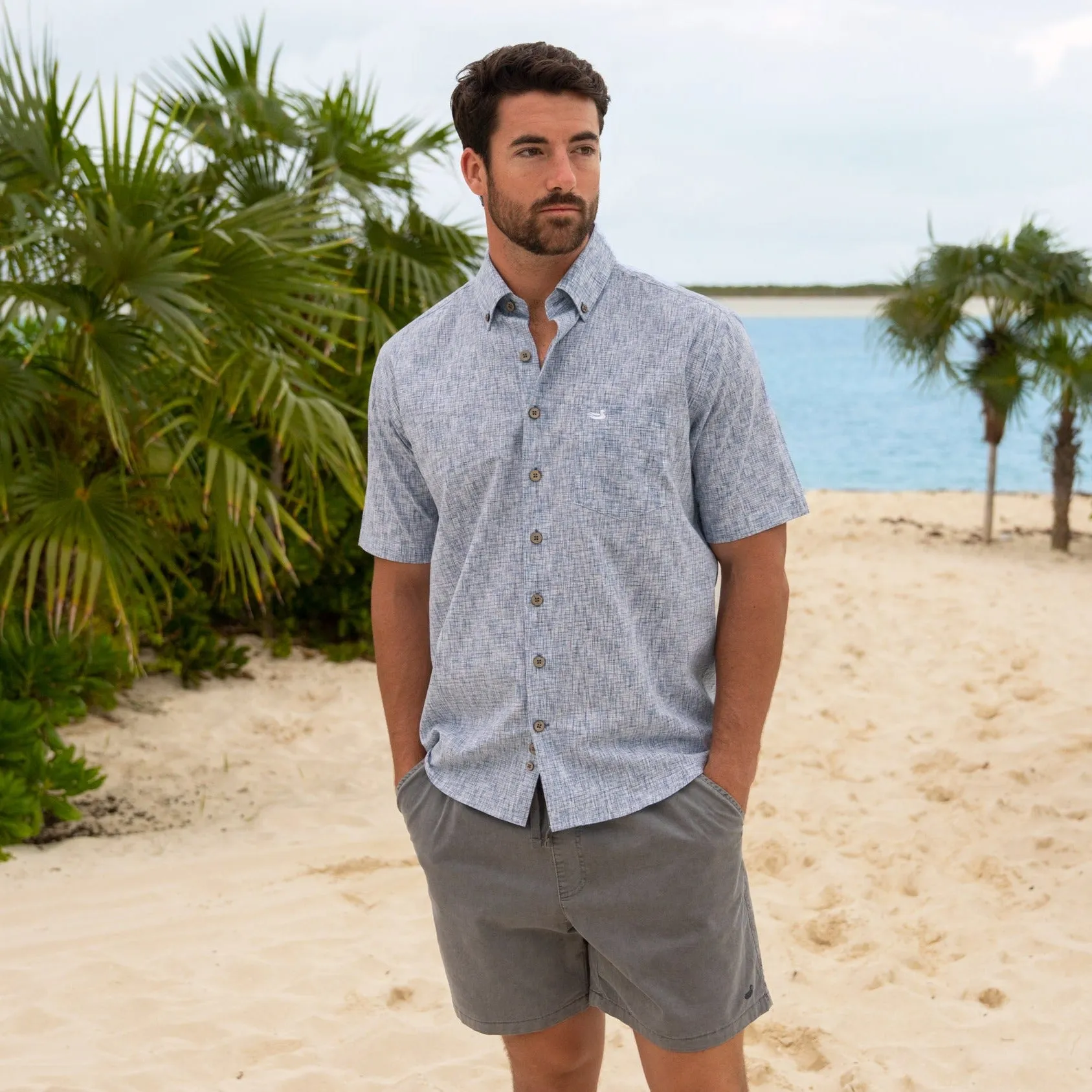 Tulum Woven Shirt - Lines