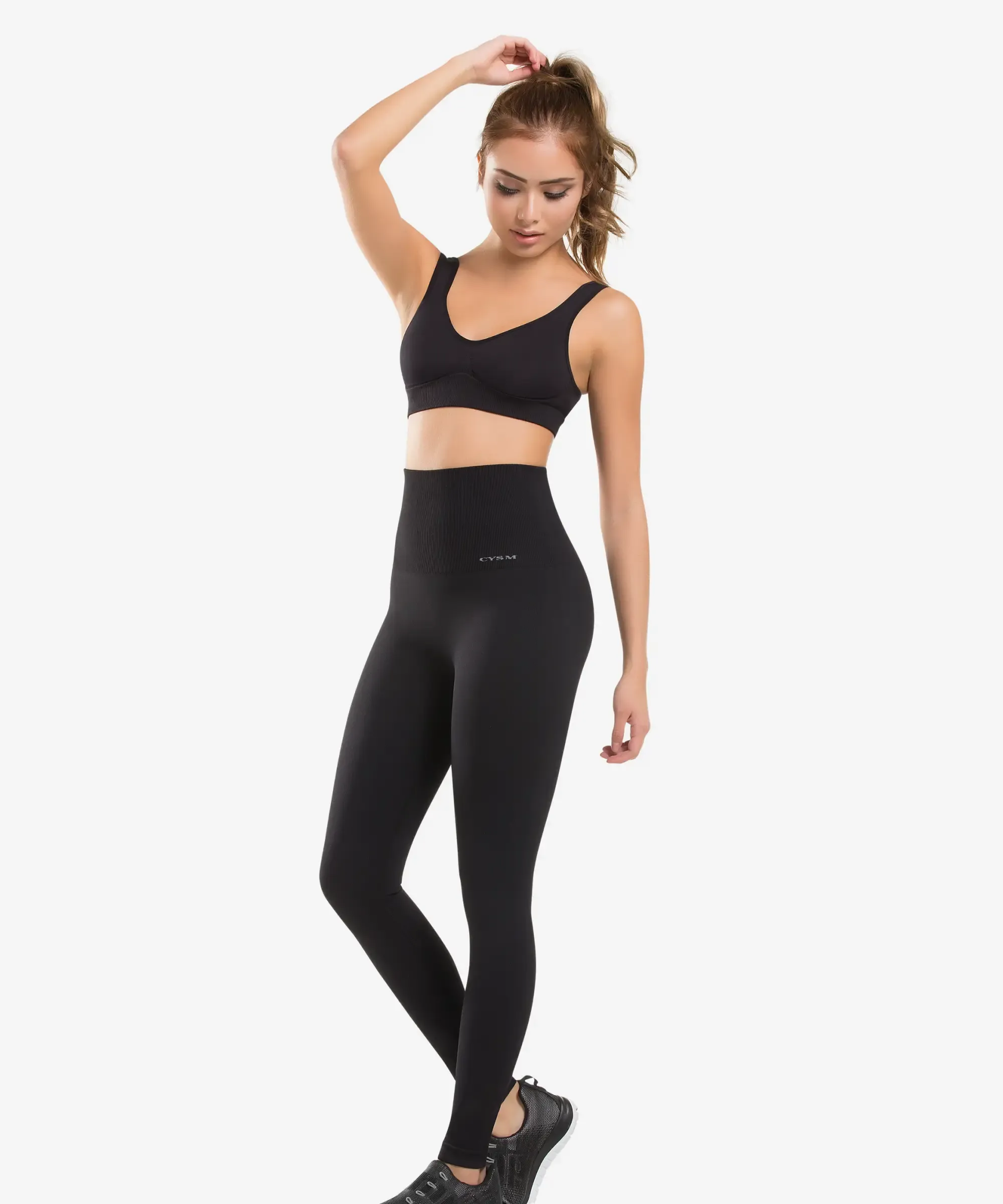 Ultra compression and abdomen control fit legging - Style 910