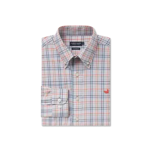 Van Buren Performance Grid Dress Shirt