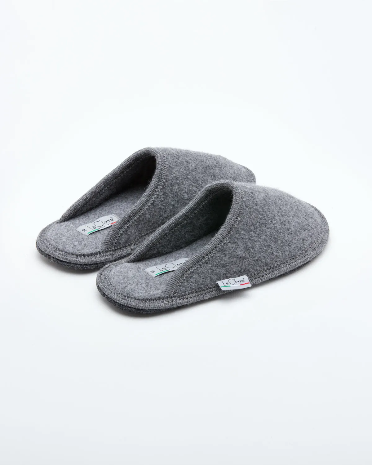 Women's Boiled Wool Stella Slipper Grey