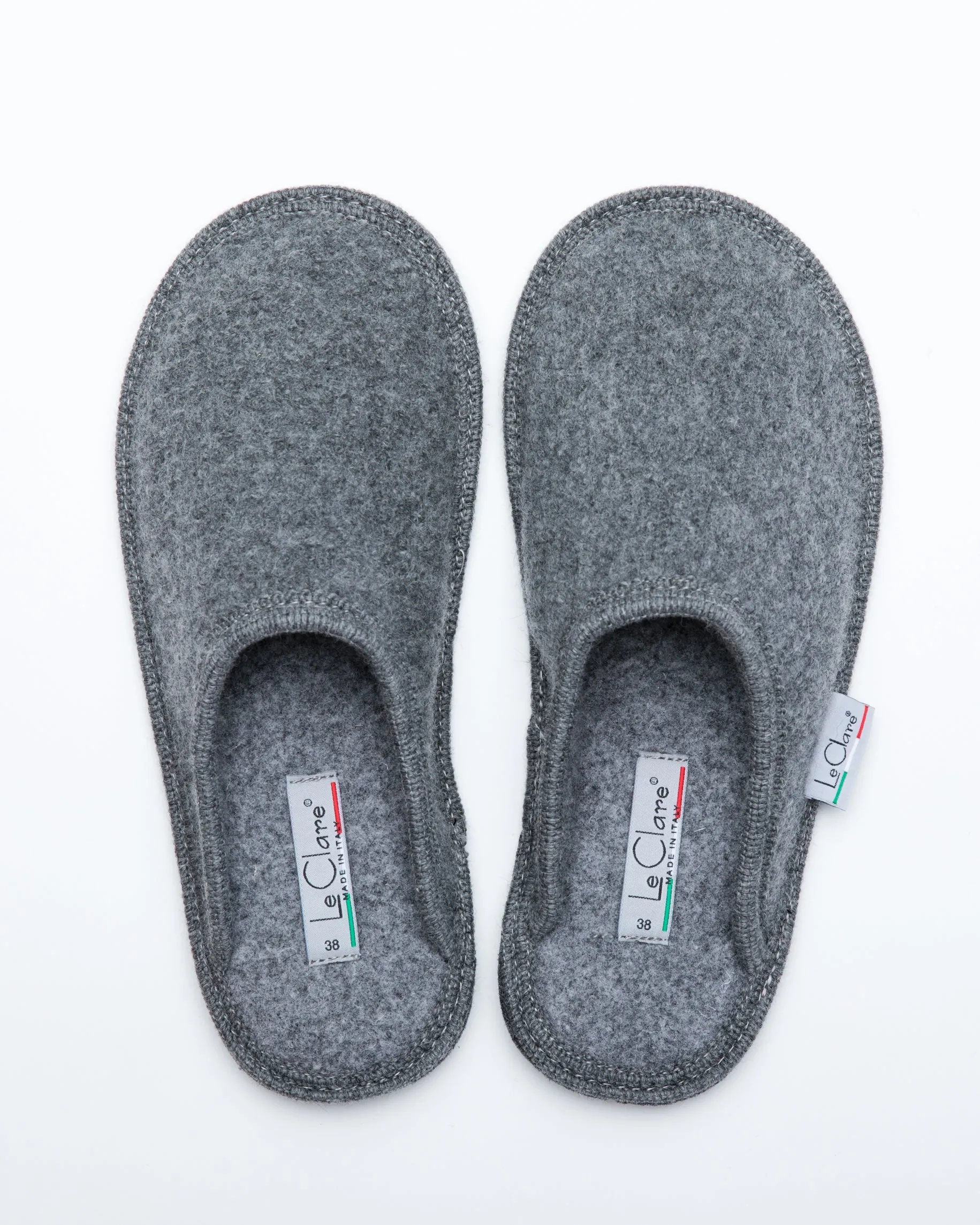 Women's Boiled Wool Stella Slipper Grey