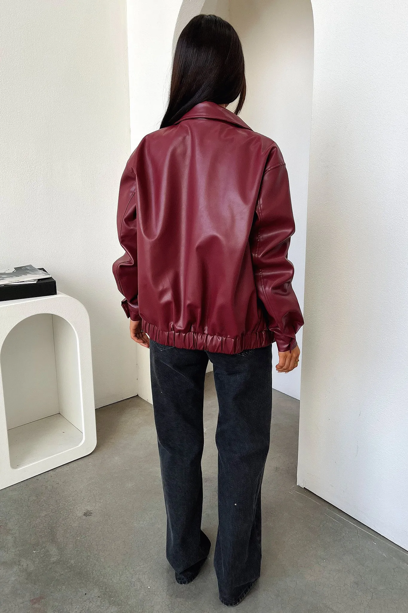 Zeroni Bomber Jacket - Red